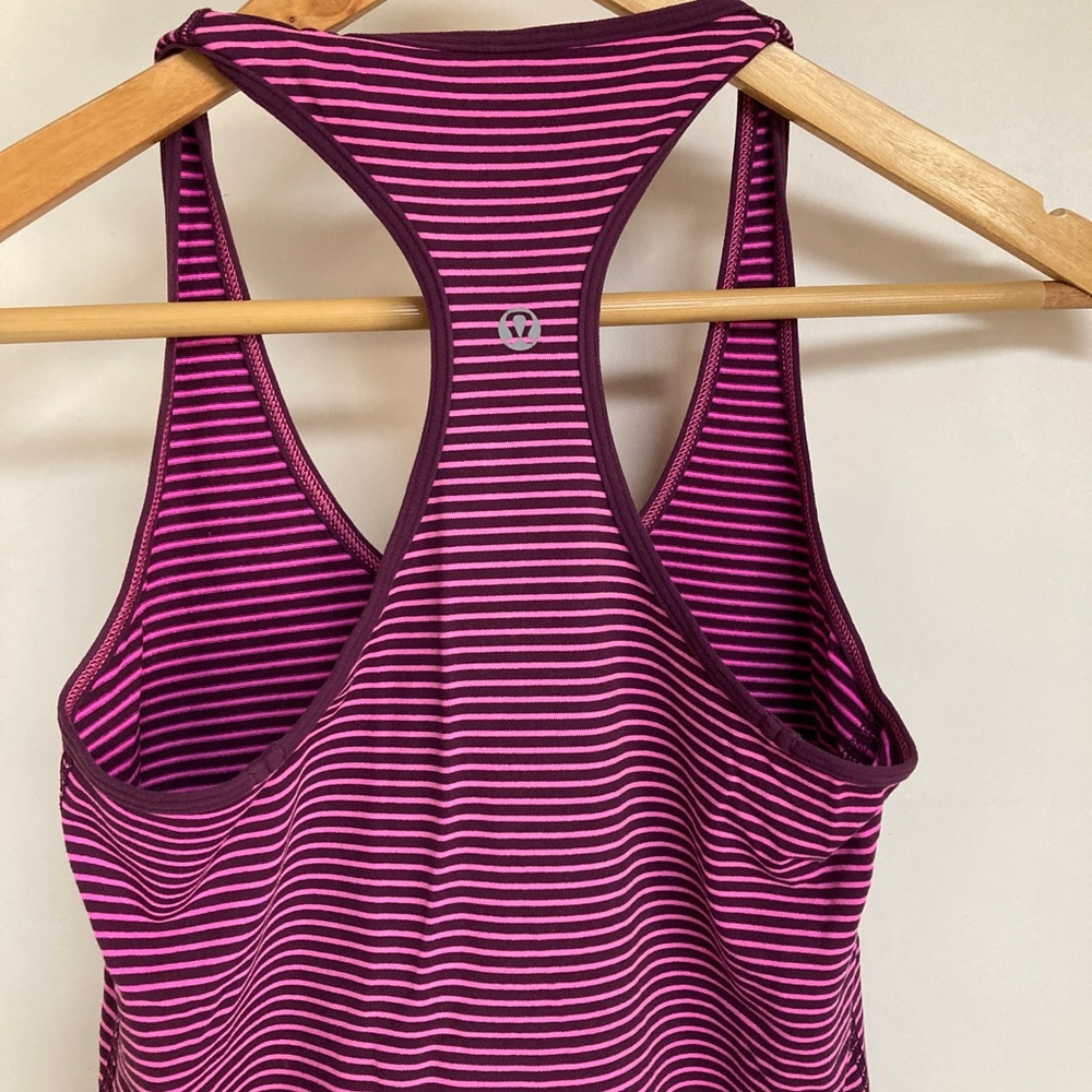 Lululemon striped tank top